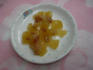 冬瓜とベーコンの炒め煮